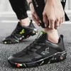 Männer Laufschuhe Atmungsaktive Wanderschuhe Turnschuhe Mesh Männer Casual Schuhe Leichte Spitze Up Non-slip Schuhe Zapatillas Hombre L5