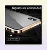 Privacidade magnética casos de telefone para iphone xs 14 13 12 11 pro max x xr 7 8 plus ímã metal vidro temperado 360 capa protetora2067631