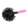 3D circular hair brush comb salon makeup 360 degree ball shape tool magic chamfer heat-resistant hair brush 230208