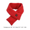 Bandanas Electric Heating Scarf USB Charging Heated Washable Thermal Neck Wrap Warmer Soft For Climbing Hiking Cycling