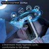 Elektrikli Göz Masajı 4D Müzik Sıkıştırma Hava Yastığı Basınç Titreşim Masaj Göz Bakımı Aleti Yorgunluk Uykuyu Geliştirin 240219