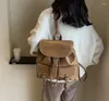 Sacs d'école de haute qualité en cuir classique sacs à dos de créateur femmes grande capacité voyage épaule collège sac fourre-tout sac à dos