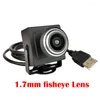 Kamma internetowa 1080p HD Mini CMOS OV2710 UVC OTG 170DEGREE Rybeye Lens szeroki kąt CCTV Kamera USB2.0