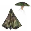 Berretti Copricapo di moda Berretto Sport all'aria aperta per la pesca Escursionismo Campeggio Fascia elastica Cappello Ombrello da pioggia in nylon