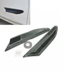 Universal Car Stickers Front Bumper Lip Splitter Fins Spoiler Canards Carbon Fiber Print8599327