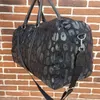 Водонепроницаемая женская сумка на тележке для путешествий, складные кожаные дорожные сумки с леопардовым принтом 34 S 83 S 21 s