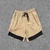 Shorts voor heren zomersport losse pasvorm oversized basketbal casual ademende hardloopcapris sneldrogende fitnessbroek knielengte