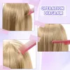 12st 1 uppsättning hårborstar Hårborstar dubbel Ended Eye Brushes Dot Comb Fluffy Hair Evening Comb Styling Tools 230208