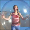 Feestdecoratie Nieuwe grote kinderen kinderen buitenspeelgoed zacht luchtwater gevulde bubbelbal opblazen ballon leuk feestspel zomer inflatab dhxif