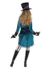 Maskerar kvinnor cosplay costume galna hatter vuxna outfit fancy klänning plus size halloween fest carnival häxa kostymer