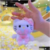 Narzędzia# moda urocze wisiorek Kuromi Brelok biżuterii plecak Ornament Kluczowy pierścionek Około 12 cm Drop Posta