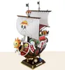 35cm anime uma peça mil ensolarado indo feliz barco pvc figura de ação coleção pirata modelo navio brinquedo montado presente natal y5442377