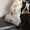 Sacs de soirée Français Grande capacité Niche Design Mode Sac à main Simple Couleur Solide Haut de gamme Épaule Sac carré Femme 2024 Aisselles