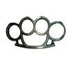 Finger Tiger Self Defense Four Hand Support、拳バックル、亜鉛合金材料、頑丈、耐摩耗性、丸い、薄い613208