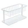 Kitchen Storage Sponge Drainer Holder Dishwashing Cloth Rack Sink Organization Draining Racks Dishcloth Organizer Sponges