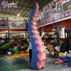 wholesale Inflatable Cartoon Tentacles Decoration Inflation Octopus Tentacles For Advertising Event With Air Blower Toys Sports 7M Height