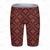 Herenzwemkleding Heren Zomer Professionele competitieve grappig bedrukte surfshorts Zwem sneldrogende surfslips