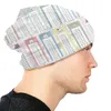 Berets Multiplicação Gráfico Skullies Beanies Caps Homens Mulheres Tendência Inverno Quente Chapéu De Malha Adulto Sistema Algébrico Crianças Bonnet Chapéus