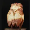 Anhänger Old China Natural Jade Hand geschnitzt Statue Zikadenanhänger D2