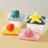 Towel Cartoon Hanging Hand Soft Coral Kitchen Cute Kids Child Baby Quick Dry Bathing For Bathroom V7B7