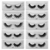 10 pairs of artificial mink eyelashes in bulk wholesale natural long fake eyelashes extended in 3D fluffy and soft fake Cilios makeup tools 240220