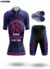 2020 nova equipe Pro azul conjunto camisa de ciclismo feminino bicicleta maillot MTB Racing ropa ciclismo verão roupas de bicicleta de secagem rápida gel pad5954412