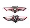 MOTORCYCLE PENSOL TANK vänster Höger Badge Emblem Decal Stickers för Kawasaki Vulcan Classic4626804