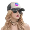 Bola Caps PulseChain Logo Cowboy Chapéu Praia Proteção UV Solar Streetwear Mulheres Homens