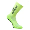 Chaussettes pour hommes mode sport respirant coloré anti-dérapant Football athlétique Logo personnalisé poignée de Football