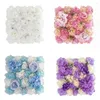 Dekorative Blumen Künstliche Blumenwand DIY Simulation Gefälschte Rose Für Hochzeitstag Hintergrund Home Office Party Dekor