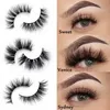 Asiteo 3D Real Mink Wholesale Natural Brown False Color Eyelash Makeup Thick Black Eyelash Extension Products 240220