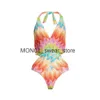 Mulheres Swimwear 2023 Novo 2PC Push Up Mulheres Bikini Set Saia Floral Impresso Biquínis Strappy Bandage Brasileiro Biquini Bathing SuitH2422017