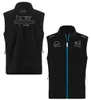 F1 Team 2024 Weste Jacke winddichter warmer Mantel Reißverschluss ärmelloser Rennanzug