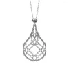 Correntes intercambiáveis ​​de cristal gaiola colar ajustável rede de aço inoxidável para mulheres homens coleta de pedra l4k3