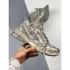 Designer Balencigs Fashion Casual Shoes Roller Skates 2024 Nya Paris 3xl Dads Shoes Made Old Mens and Womens Casual Sports Breattable Elevated Shoes 66od
