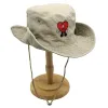 Chapeaux Chapeau de pêcheur en coton unisexe Bad Bunny Hat chapeau de pêcheur femmes automne et hiver pliable chapeau de bassin brodé Gorras hommes marée