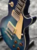 Elektrische gitaar G 19 59 R9 standaard Blauwe kleur Mahonie Body Palissander toets Ondersteuning Maatwerk Freeshipping