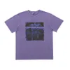 T-shirt da uomo firmata Y2K Camicia Primavera ed estate nuovo lavaggio batik modello di lettera creativa manica corta Taglia S-XL