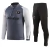 Hommes Enfants 23/24 Inter Miami Football Survêtements Long Zipper Football Training Suit 2023 2024 Sportswear MATUIDI HIGUAIN survetement pied jogging Ensembles