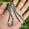 Losse edelstenen groothandel natuurlijke 3,5-4 mm zeldzame turquoise ronde kralen voor het maken van sieraden DIY ketting armband