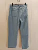 Spring New Women's Jeans damskie mody Casual Fashion High Waisted Pants Designer dżinsy