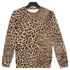 Men's Hoodies Fashion Spots Textures Graphic Sweatshirts For Men Clothes 3D Leopard Printed Pullovers Casual Long Sleeve Women Tracksuit