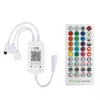 Nuovi adattatori per laptop Caricabatterie Controller Bluetooth con telecomando IR a 24 tasti per striscia LED 5-24 V Dispositivo intelligente per microfono musicale leggero 5050 LED per retroilluminazione per feste