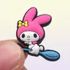 Anime charms wholesale Kuromi charms Melody cartoon charms shoe accessories pvc decoration buckle soft rubber fast ship7447741