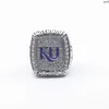 Band Rings NCAA 2008 University of Kansas Crow Hawk Basketball Champion Ring