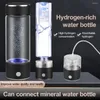 Butelki w wodach metabolizm zwiększający kubek mistrza bogatego w minerały producent USB generator butelek wodorowych z szybkim do jonizowanego