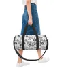 Duffel Bags Supernatural Symbols Travel Bag Fashion Large Sport Oxford Male Female Custom Gym Luggage Cute Fitness