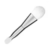 Makeup Borstes Mask Brush Ansikts ansiktsrengöringsverktyg för kvinnlig kvinnlig dam (silver)