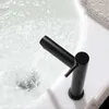 Zlew łazienkowy krany matowy czarny nowoczesny zlew z ulew montowany kran łazienki pojedynczy uchwyt dźwignia stali nierdzewna zimna mikser mydlicz kran