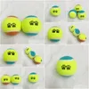 Dog Toys & Chews Dog Toys Tennis Balls Run Fetch Throw Play Pet Supplies Chew Toy For Dogs Footprint Funny Ball Drop Delivery Home Gar Dhtvg